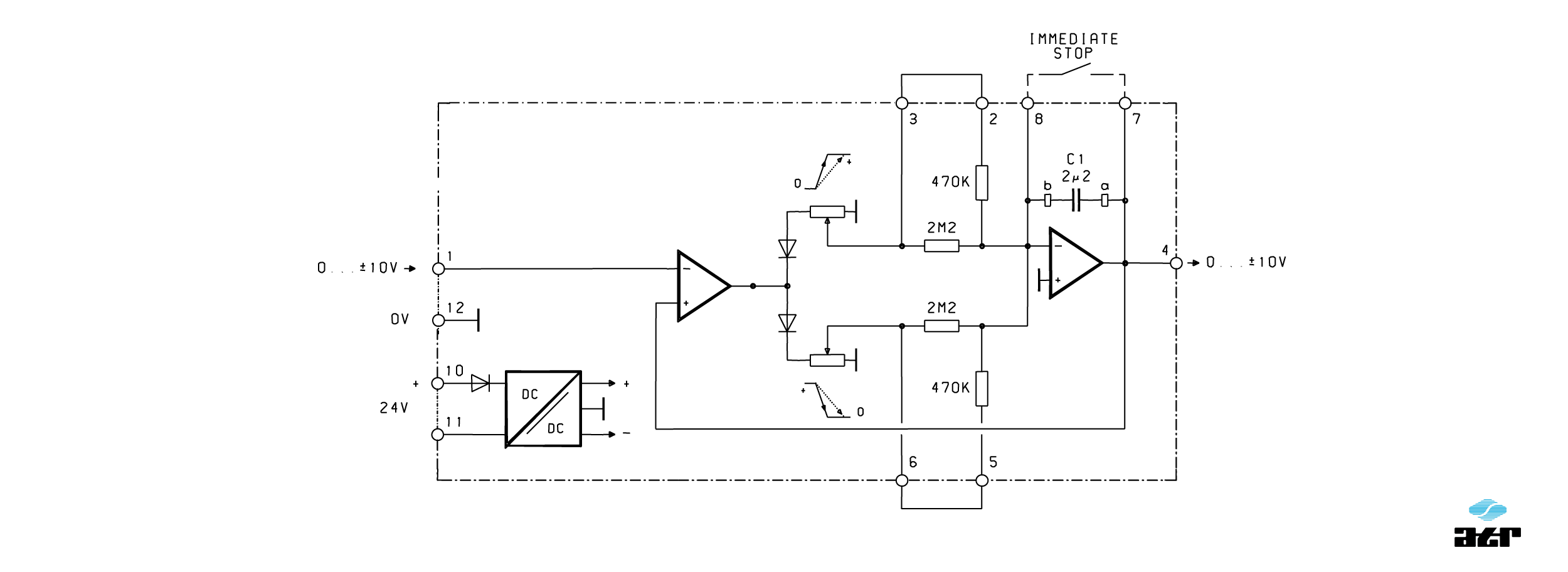 Anschlussplan: ATR Analoge Signalverarbeiter IM31