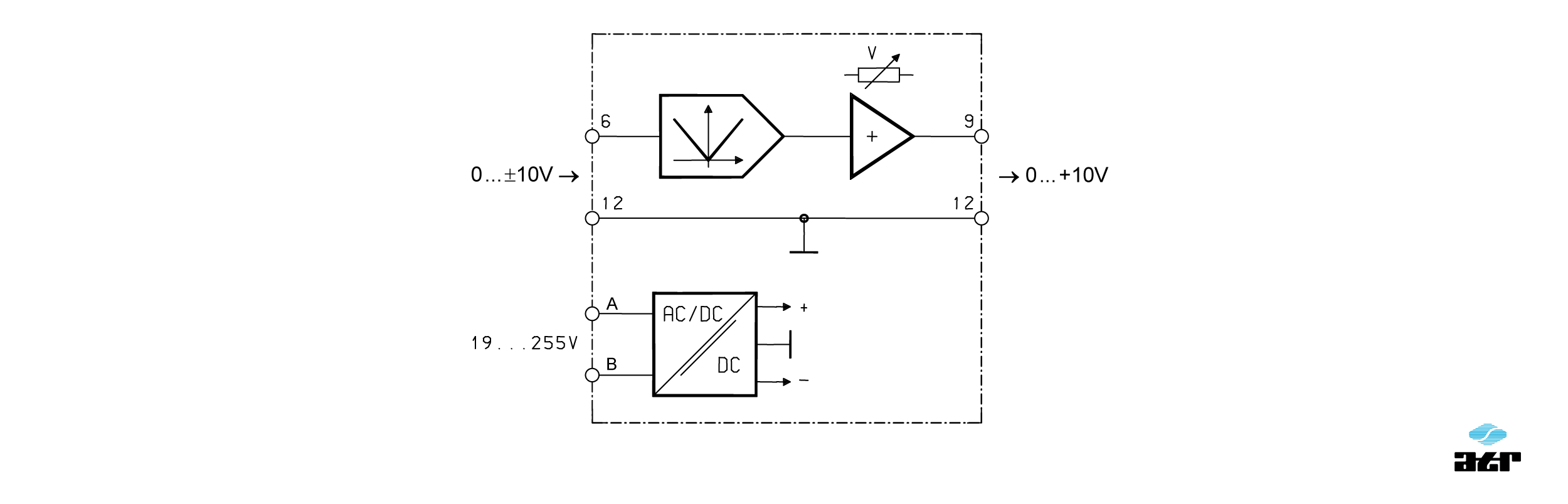 Anschlussplan: ATR Analoge Signalverarbeiter VM237F