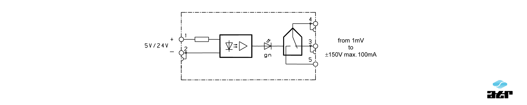 Anschlussplan: ATR Passiver Analogschalter OT10