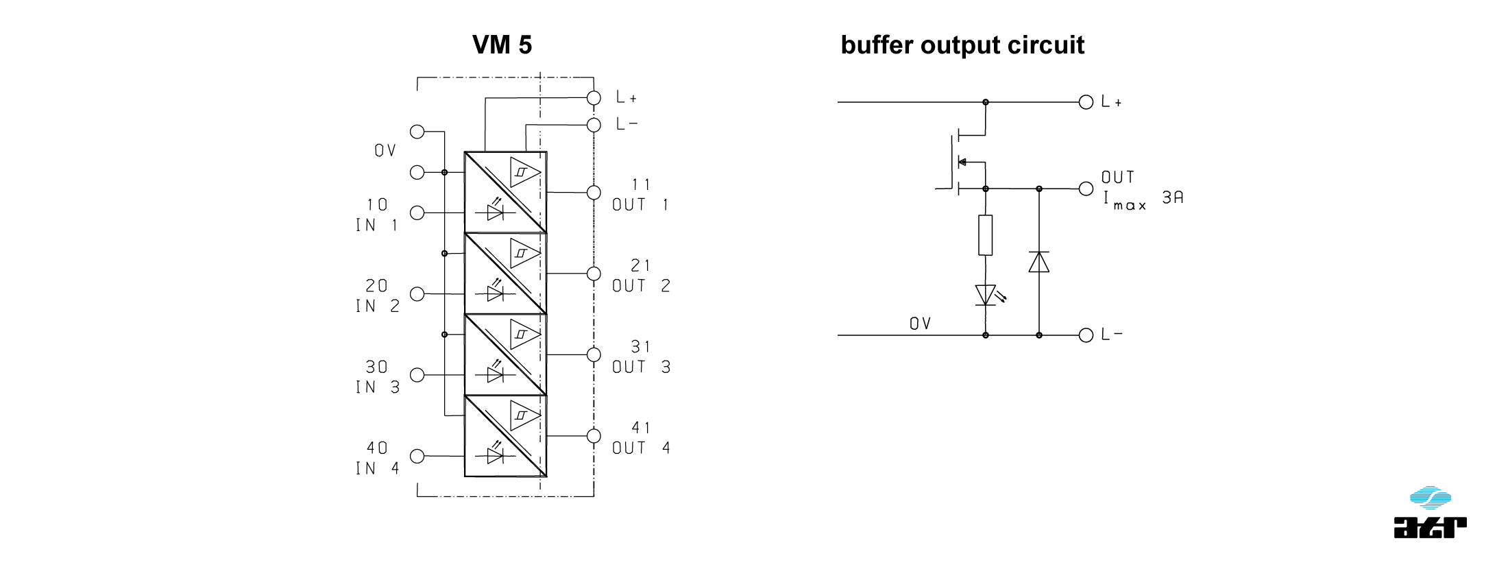 Anschlussplan: ATR Passiver Leistungsoptokoppler VM5