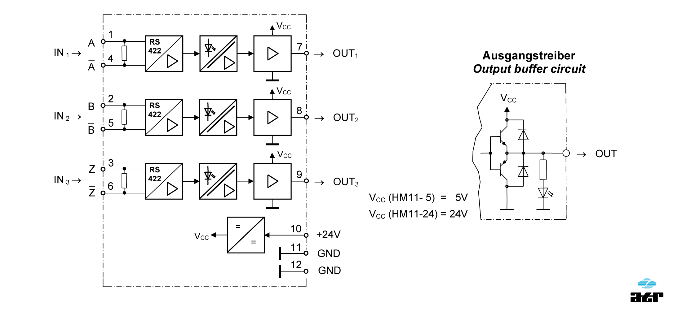 Anschlussplan: ATR Pegelumsetzer HM11