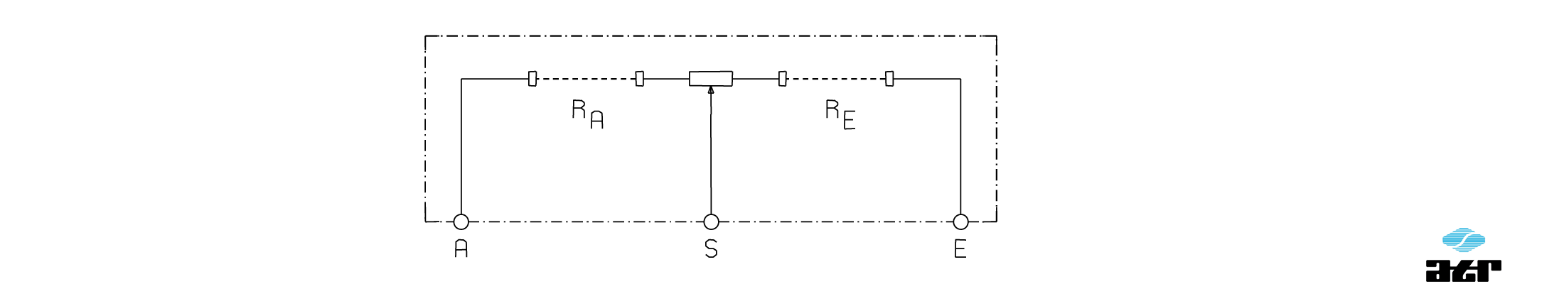 Anschlussplan: ATR Potentiometer-Einheit UG3